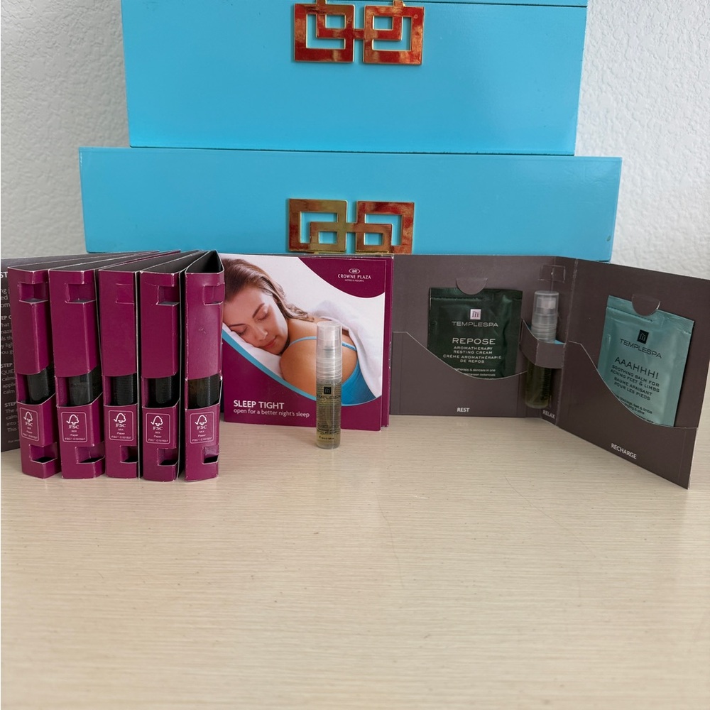 Templespa Sleep Tight Set with Repose and Relaxing Serum